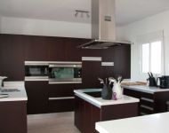 Generous design kitchen.